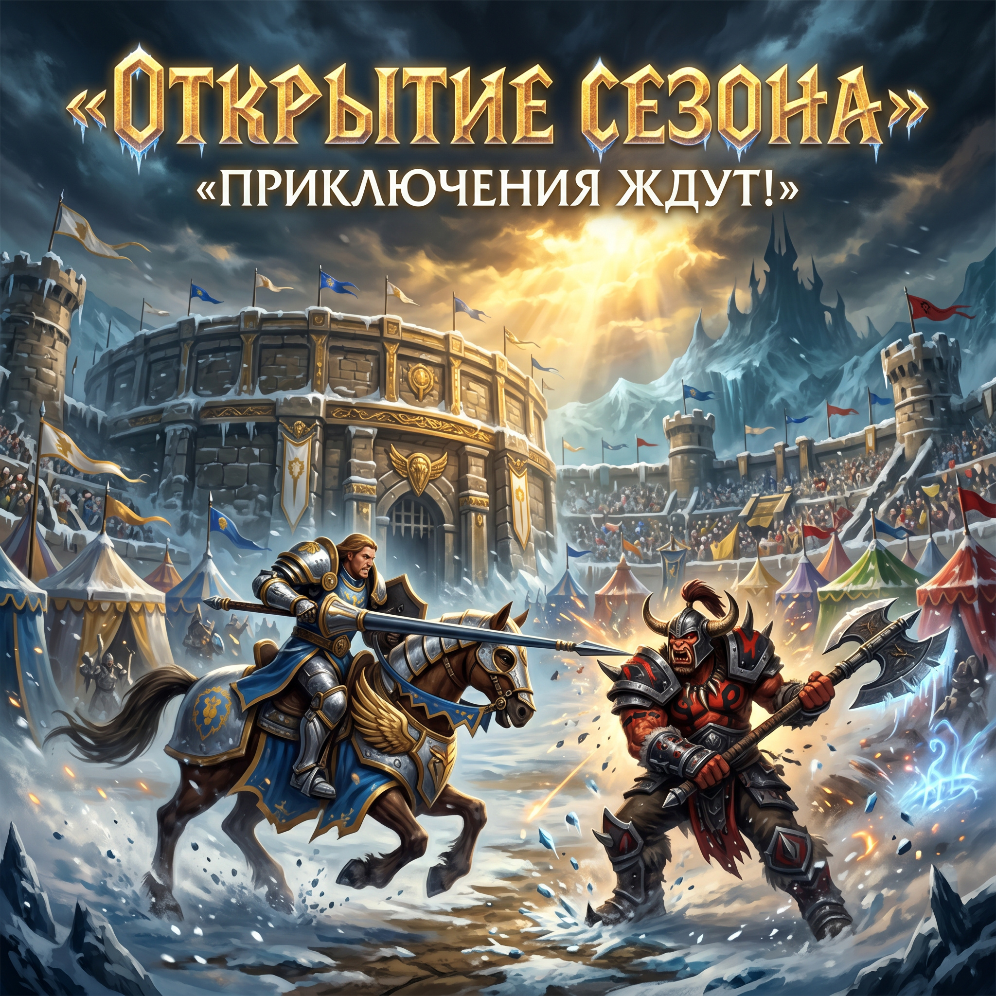 ⚔️ Открытие сезона 3.2: Испытание Чемпиона и Испытание Крестоносца!