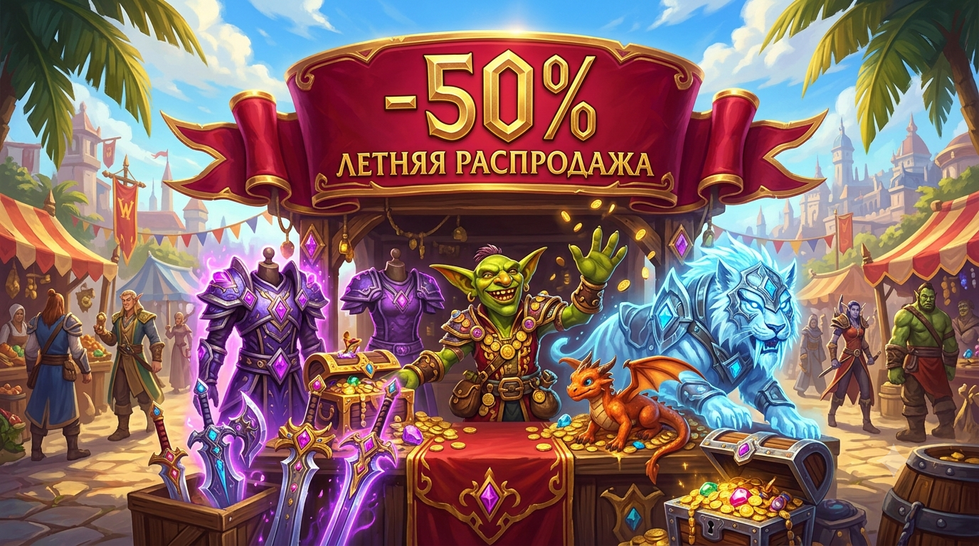 🔥 ЛЕТНЯЯ РАСПРОДАЖА: −50% НА ВСЁ! 🔥